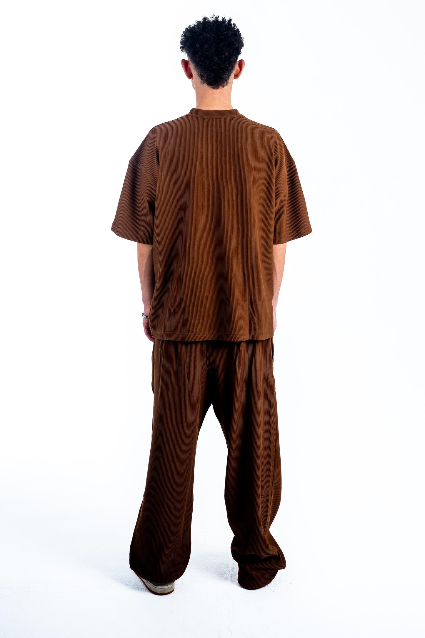 Ribbed Brown Set